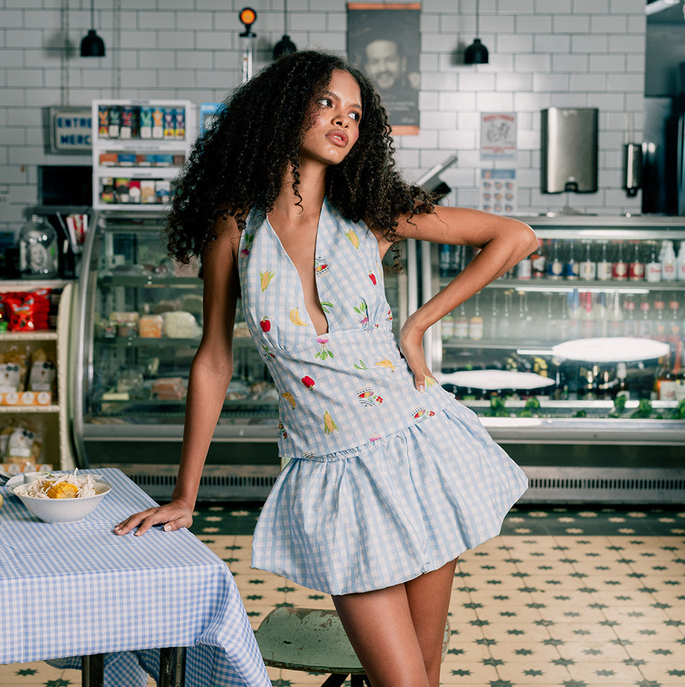 Sopa del dia mini skirt