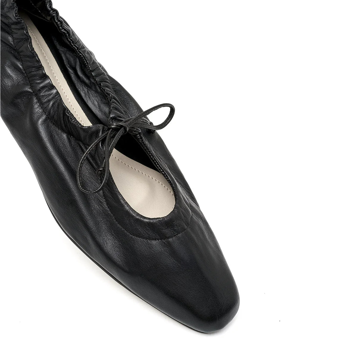 Gemma black flats