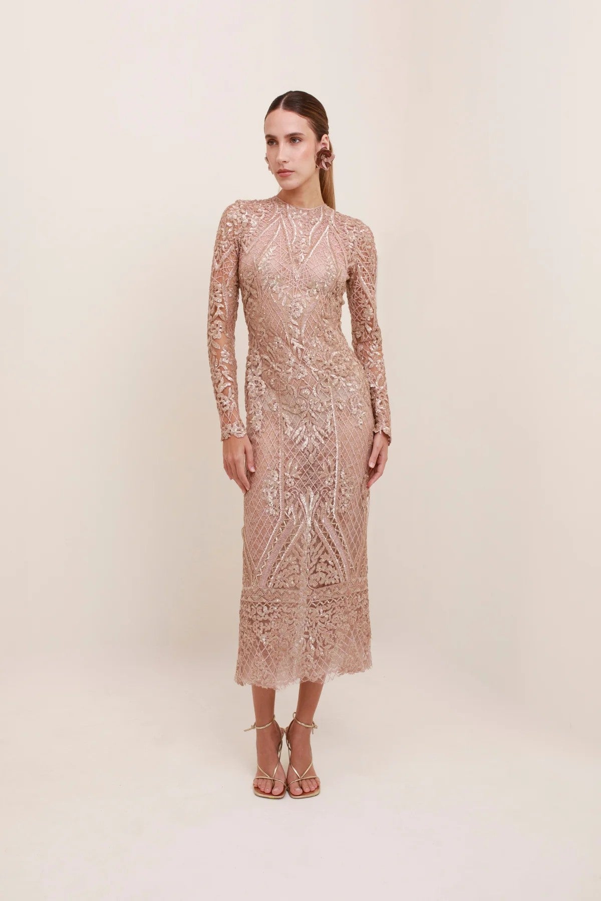 Layla pencil midi dress