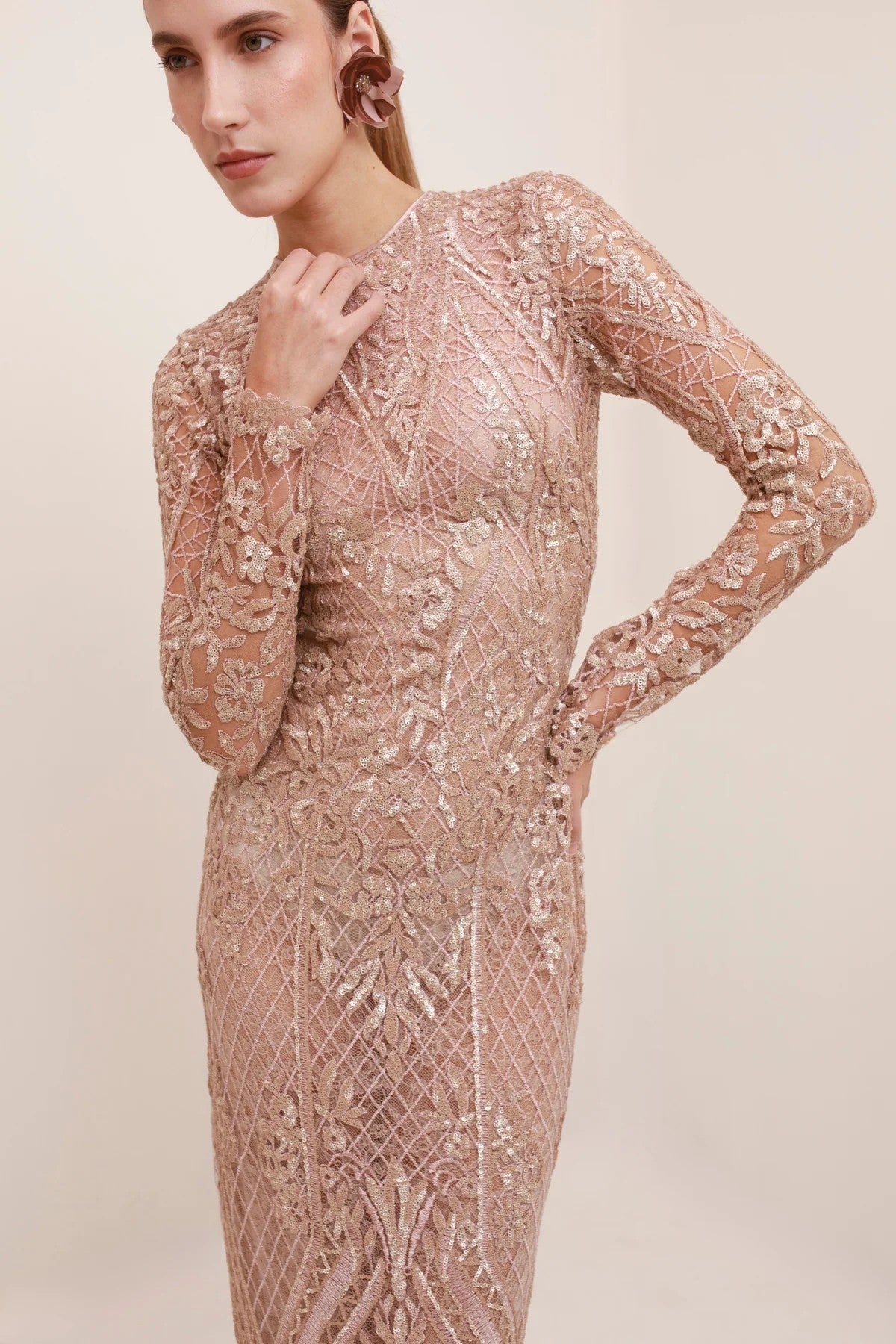 Layla pencil midi dress