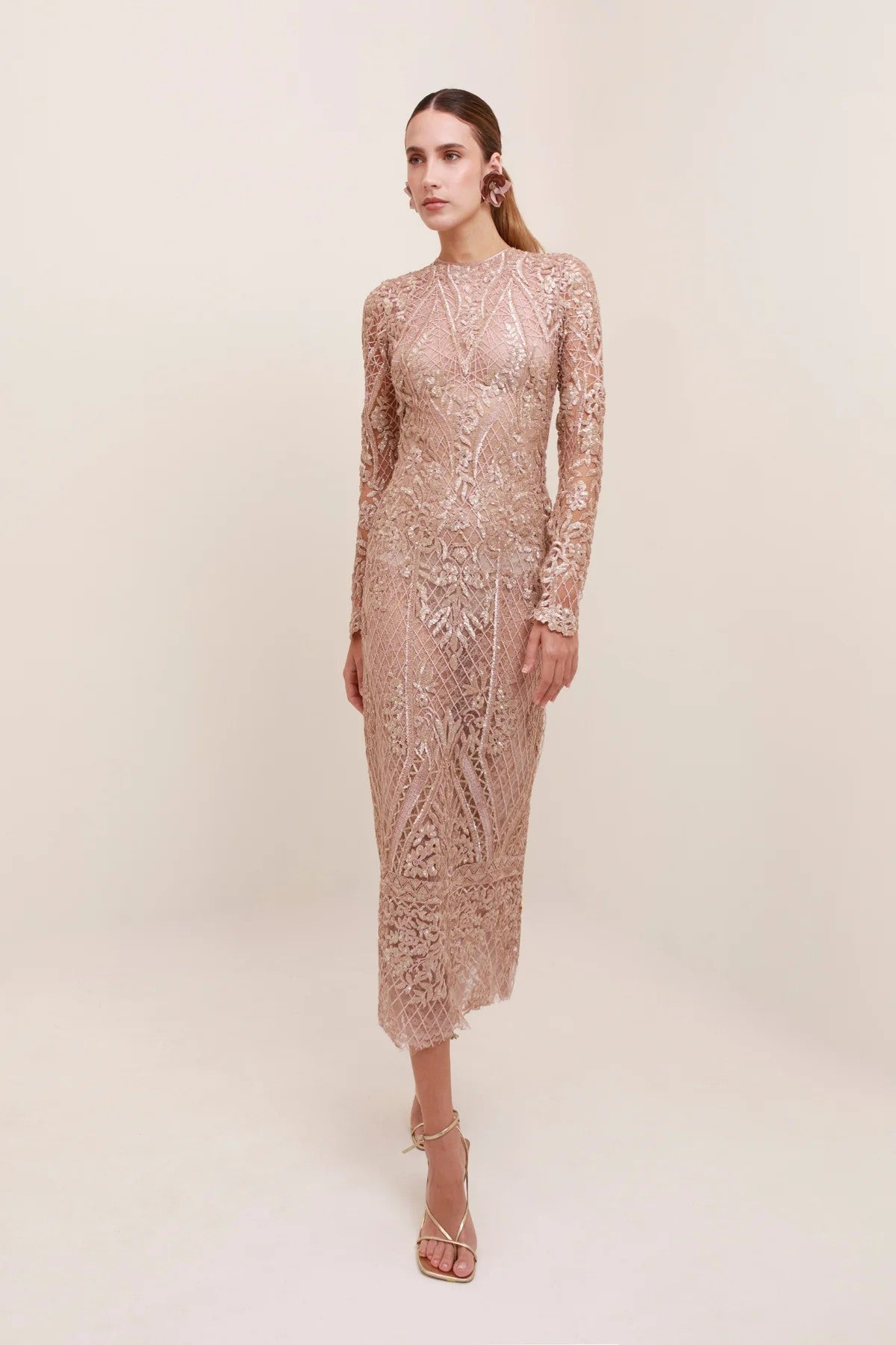 Layla pencil midi dress