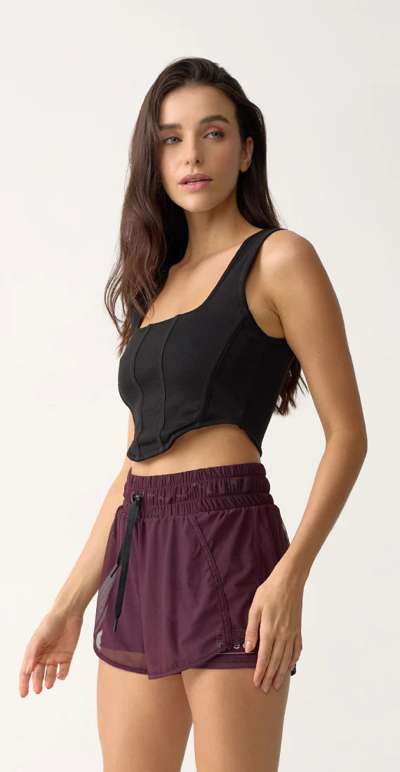 Hibiscus short mesh