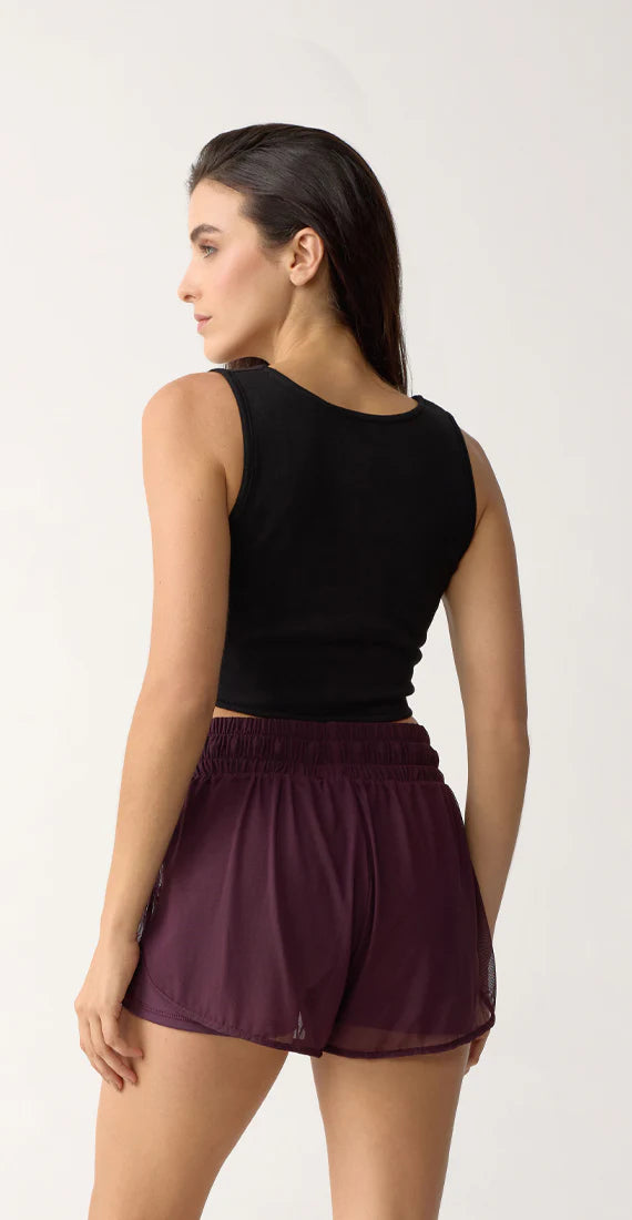 Hibiscus short mesh