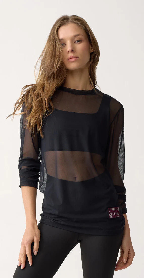 Dahlia mesh t-shirt