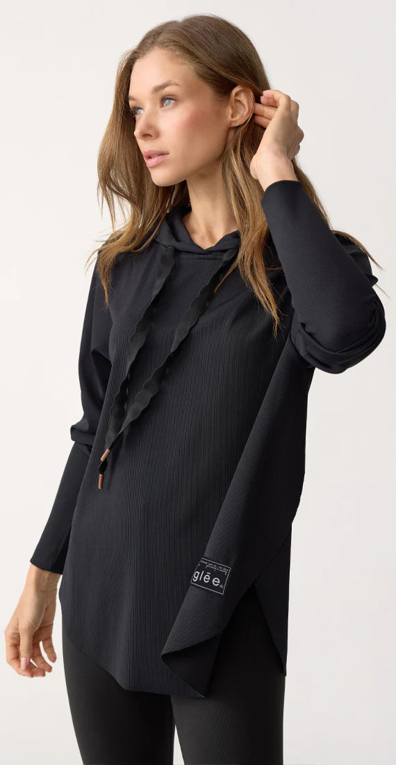 Ribbed yoga sweatshirt