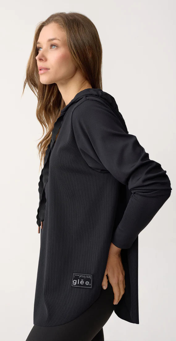 Ribbed yoga sweatshirt