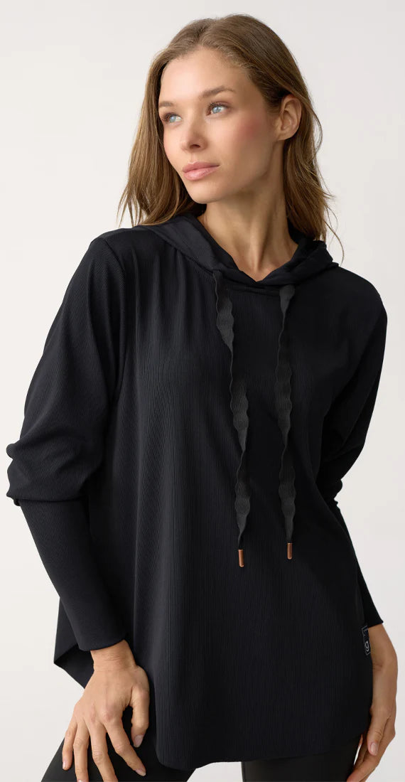 Ribbed yoga sweatshirt