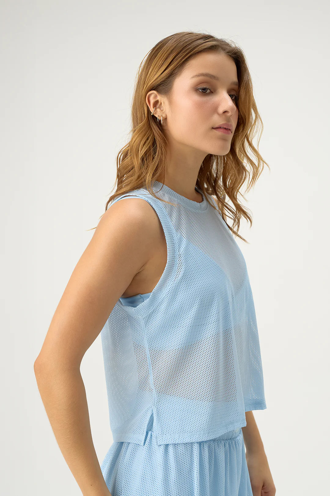 Boxing mesh tank