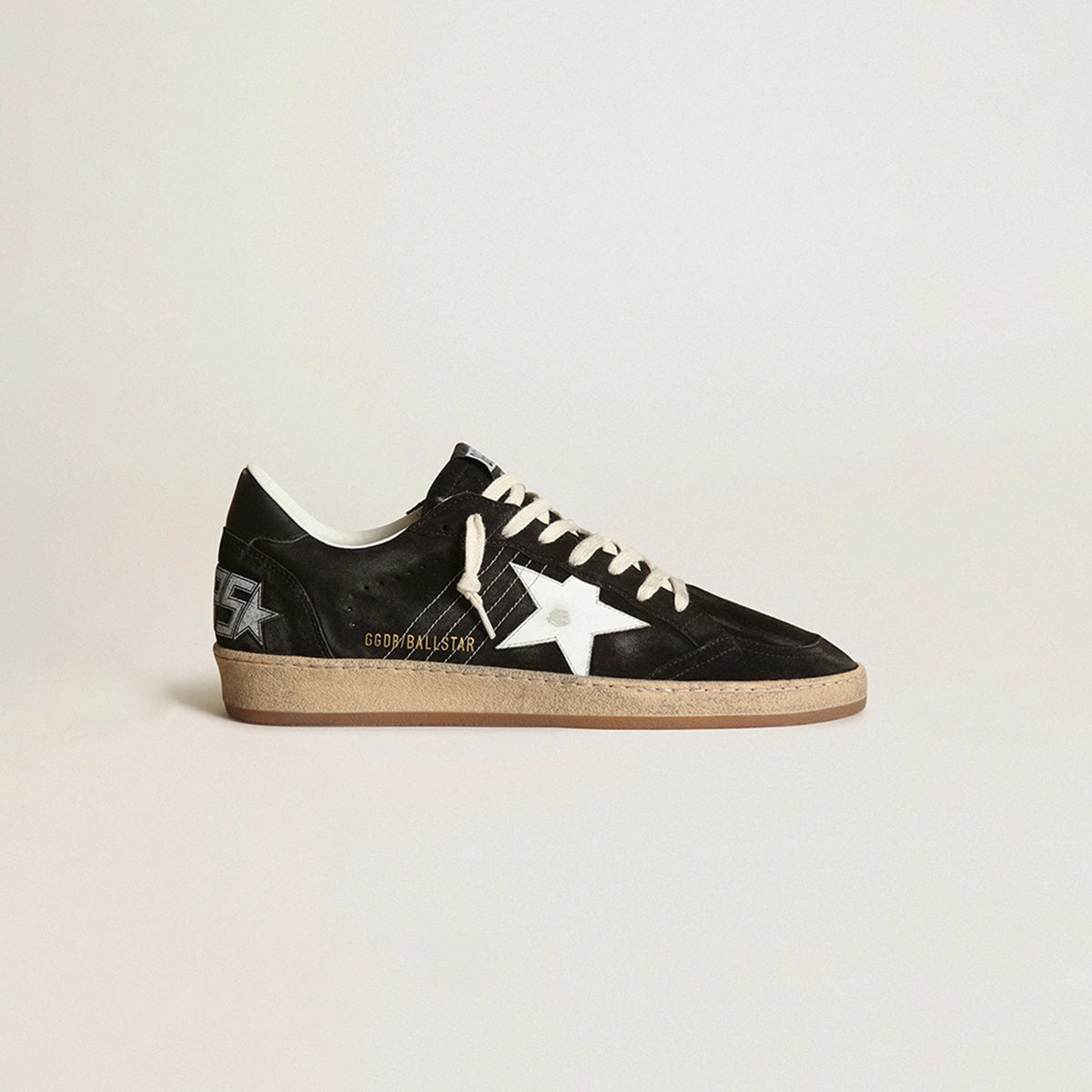 Tenis Golden Goose Ballstar Suede Upper With Stitching