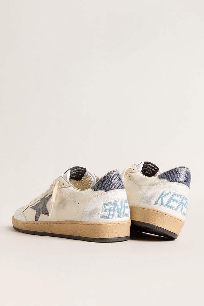 Tenis Golden Goose Ballstar Nappa Crack Spur Lizard Prnt Star Hombre