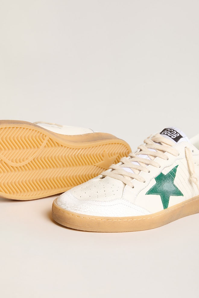 Tenis Golden Goose Ballstar Nappa Crack Spur Suede Star Viper Hombre