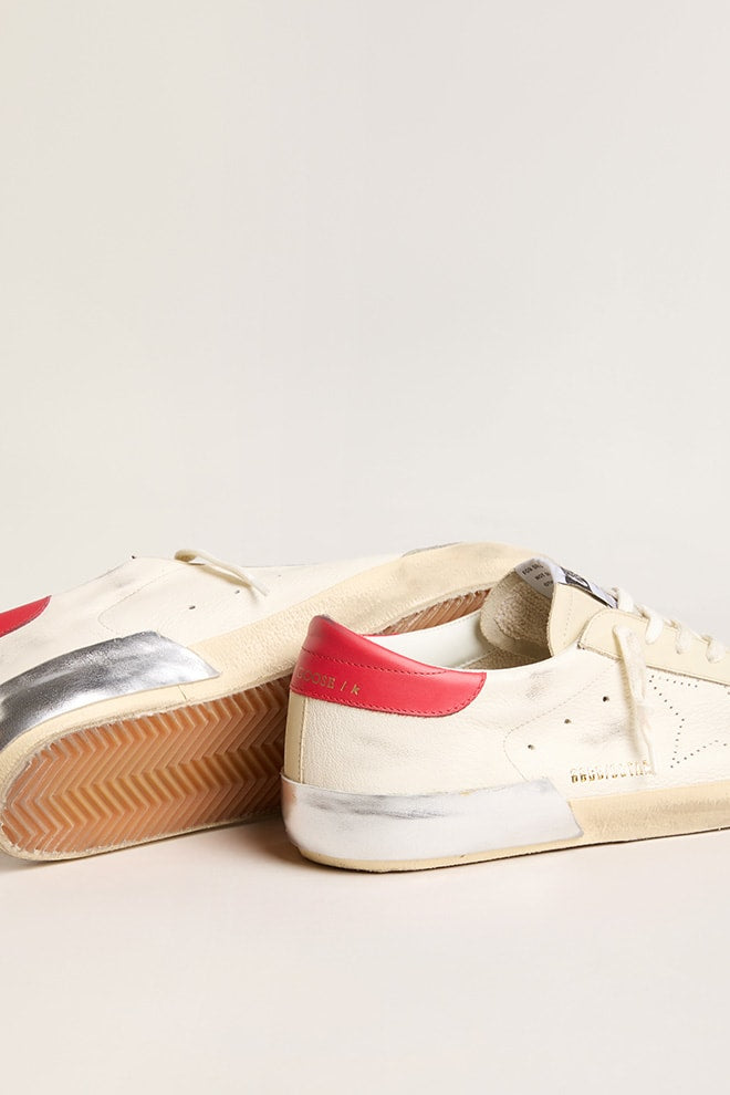 Tenis Golden Goose Super-star Nappa Leather Forated Star Hombre