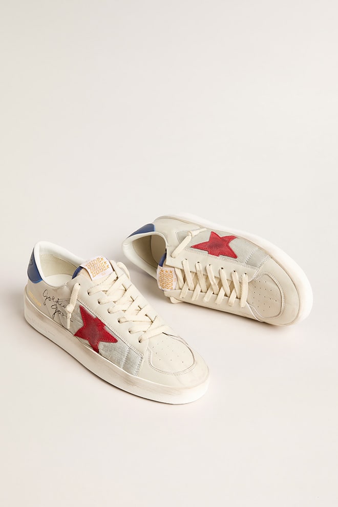 Tenis Golden Goose Stardan Nylon Leather Suede Star Leather Hombre