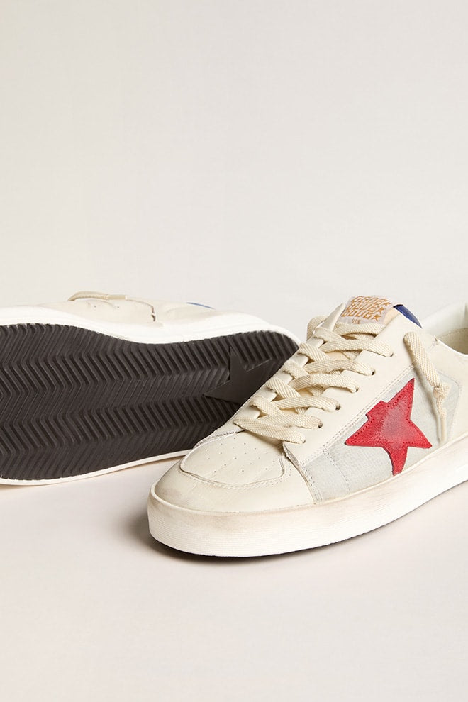 Tenis Golden Goose Stardan Nylon Leather Suede Star Leather Hombre