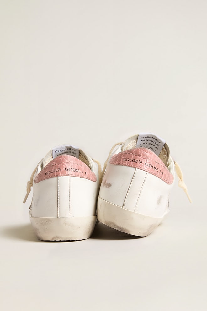 Tenis Golden Goose Super-Star Leather Glitter Star Coco Print