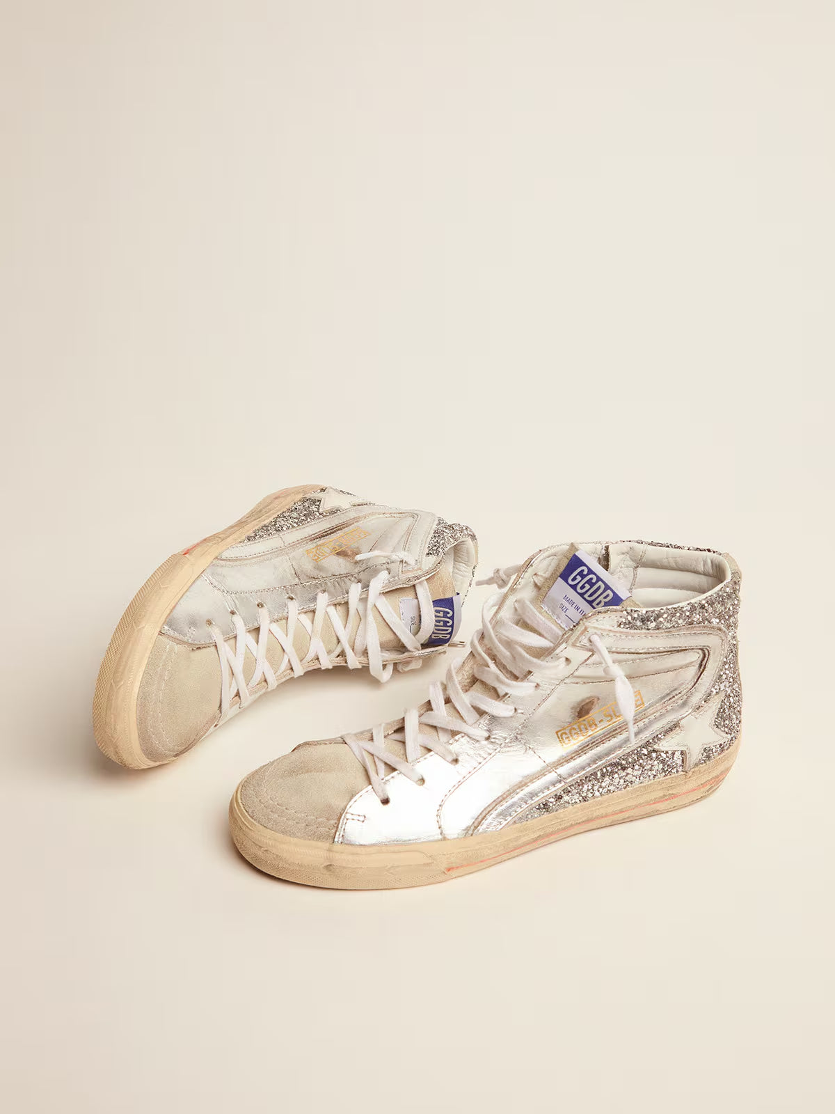 Tenis Golden Goose Super-Star Slide Mujer