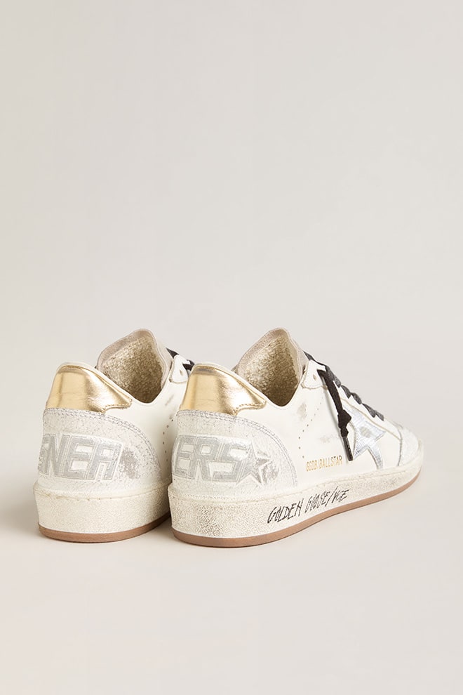 Tenis Golden Goose Ballstar Leath Crack Vipr Print Star Sign Mujer