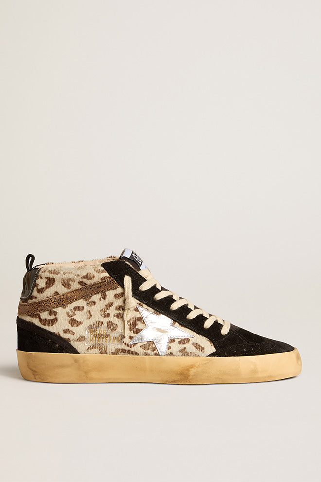 Tenis Deportivos Mid Star Leopard Horsy Upper