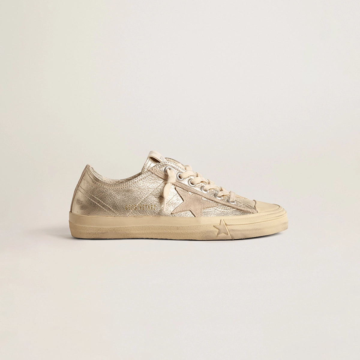 Tenis Golden Goose Mujer V-Star 2 Laminated Upper