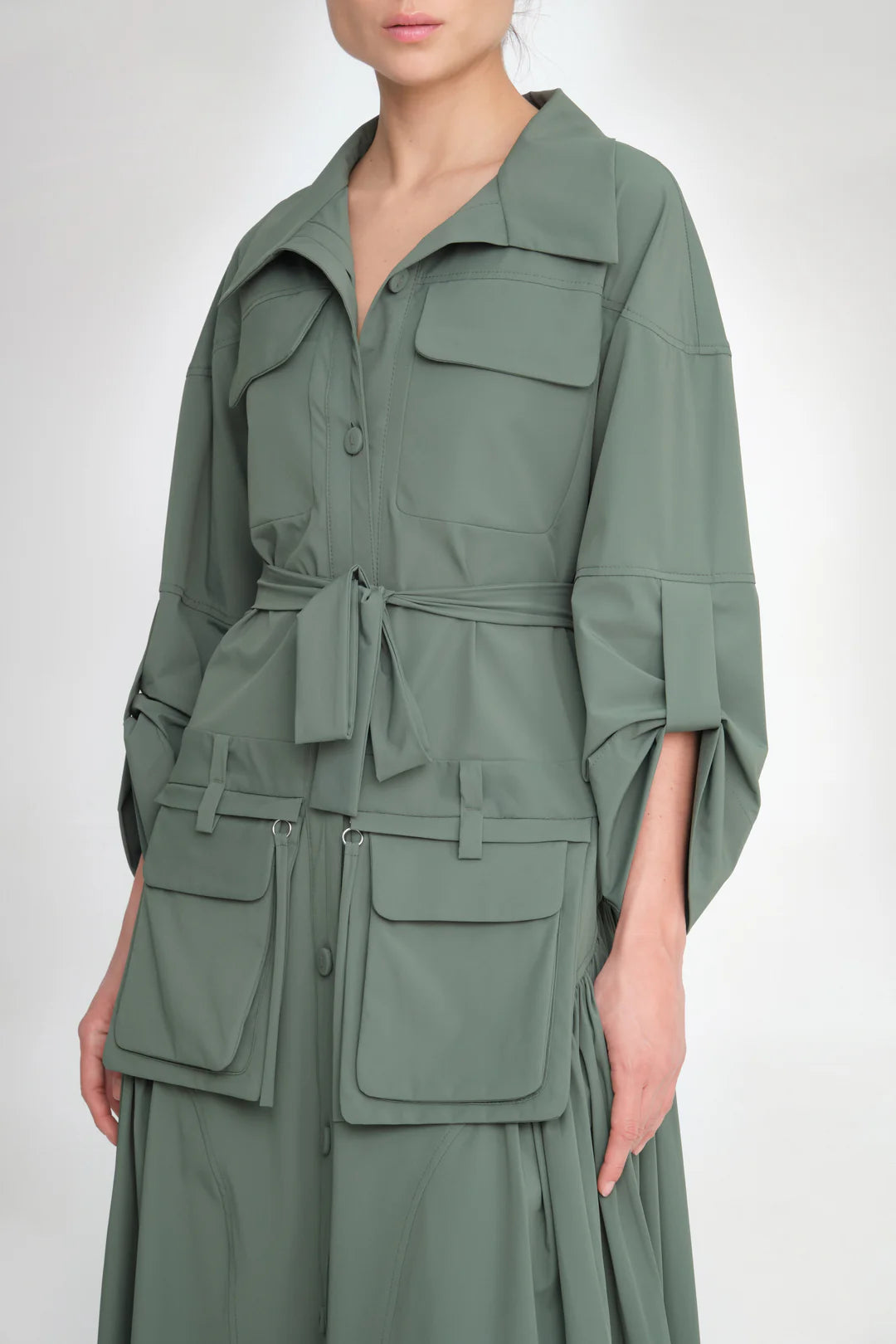Superficie midi dress
