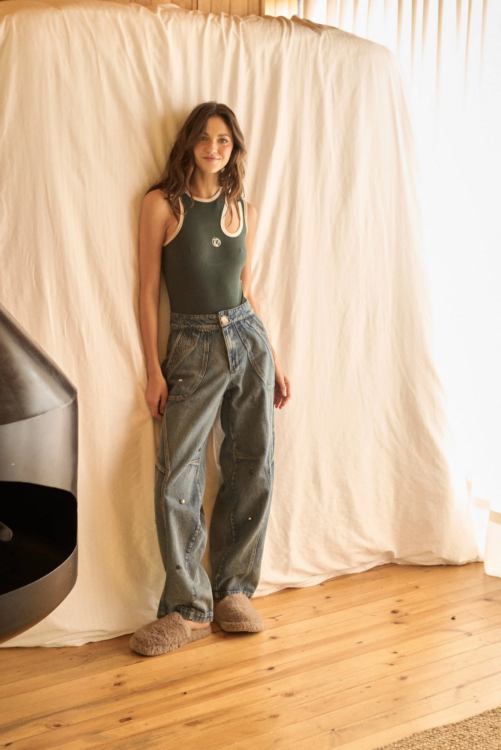 Bali dotted jean