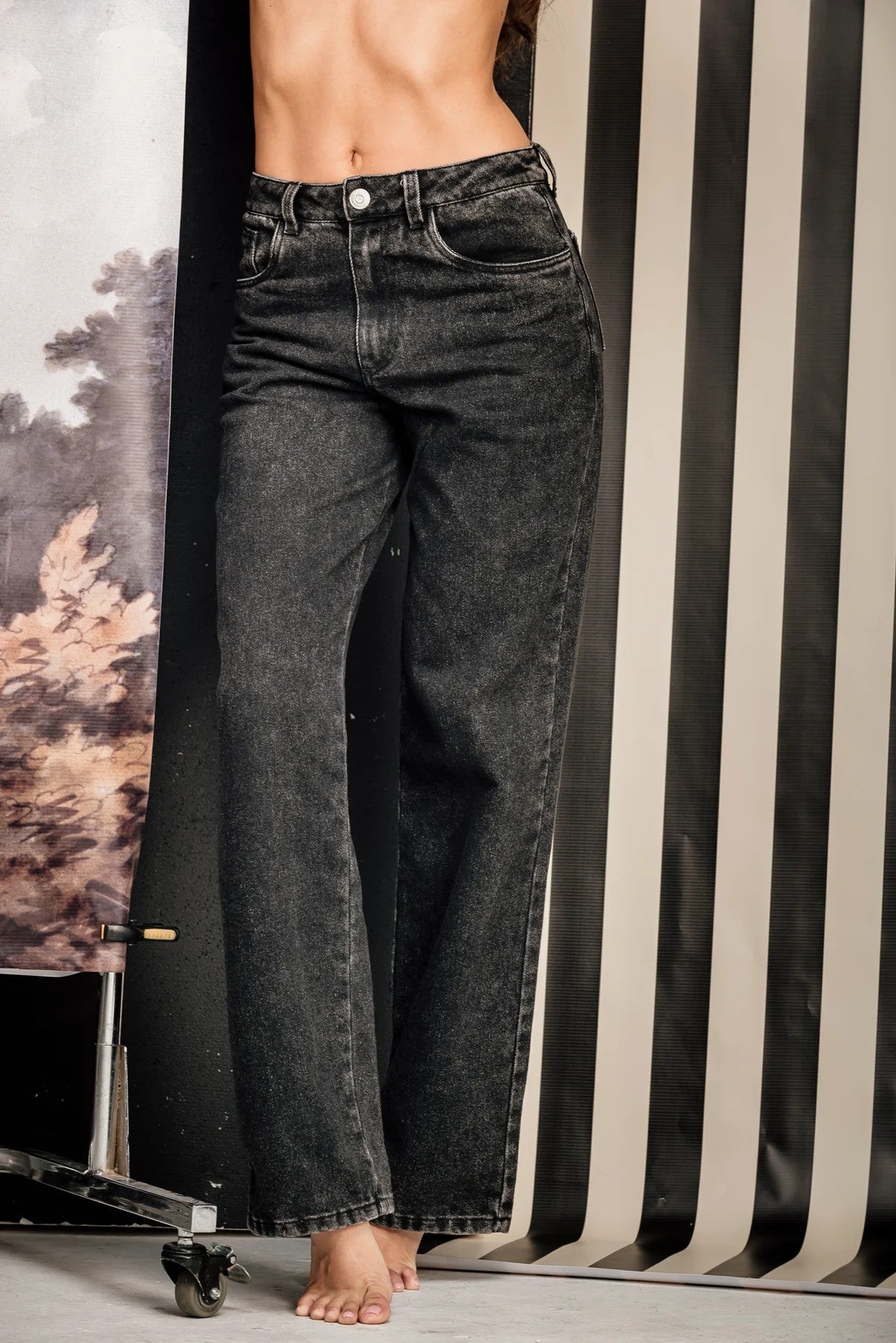 Dubuffet Black Jeans