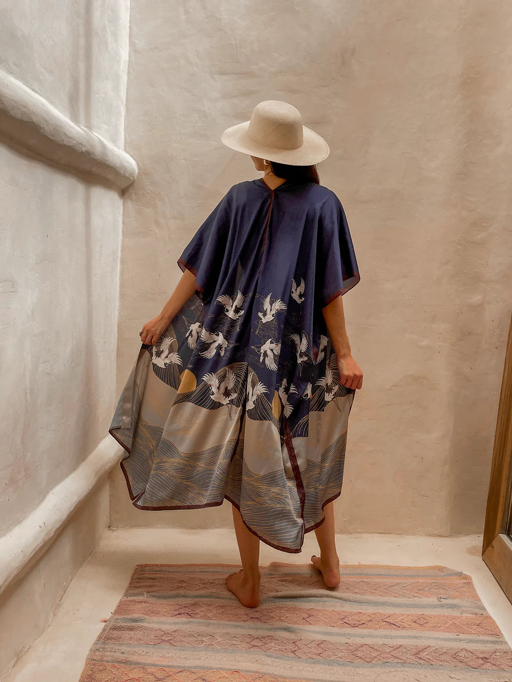 Asia silk kimono