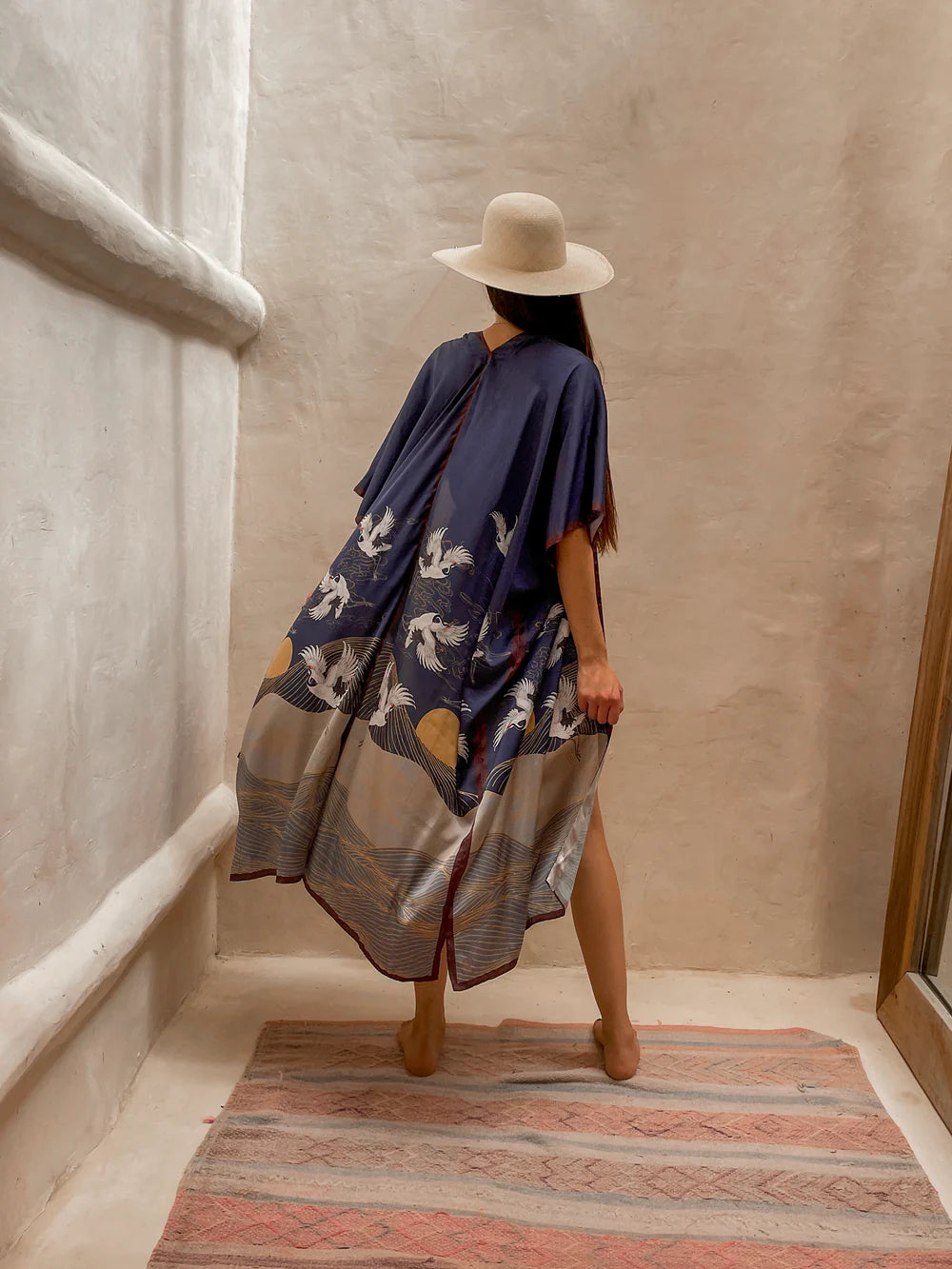 Asia silk kimono