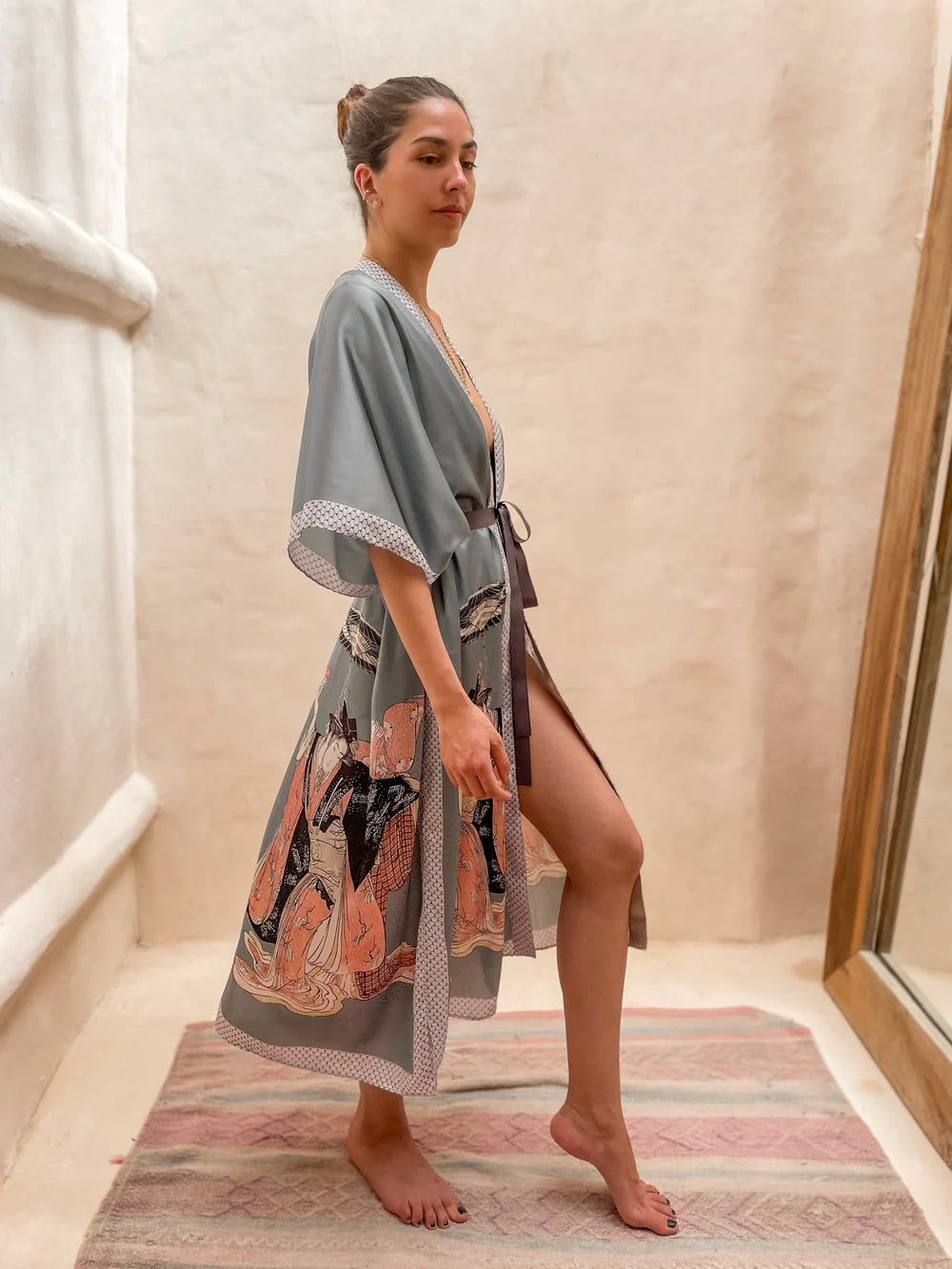 Geishas silk kimono
