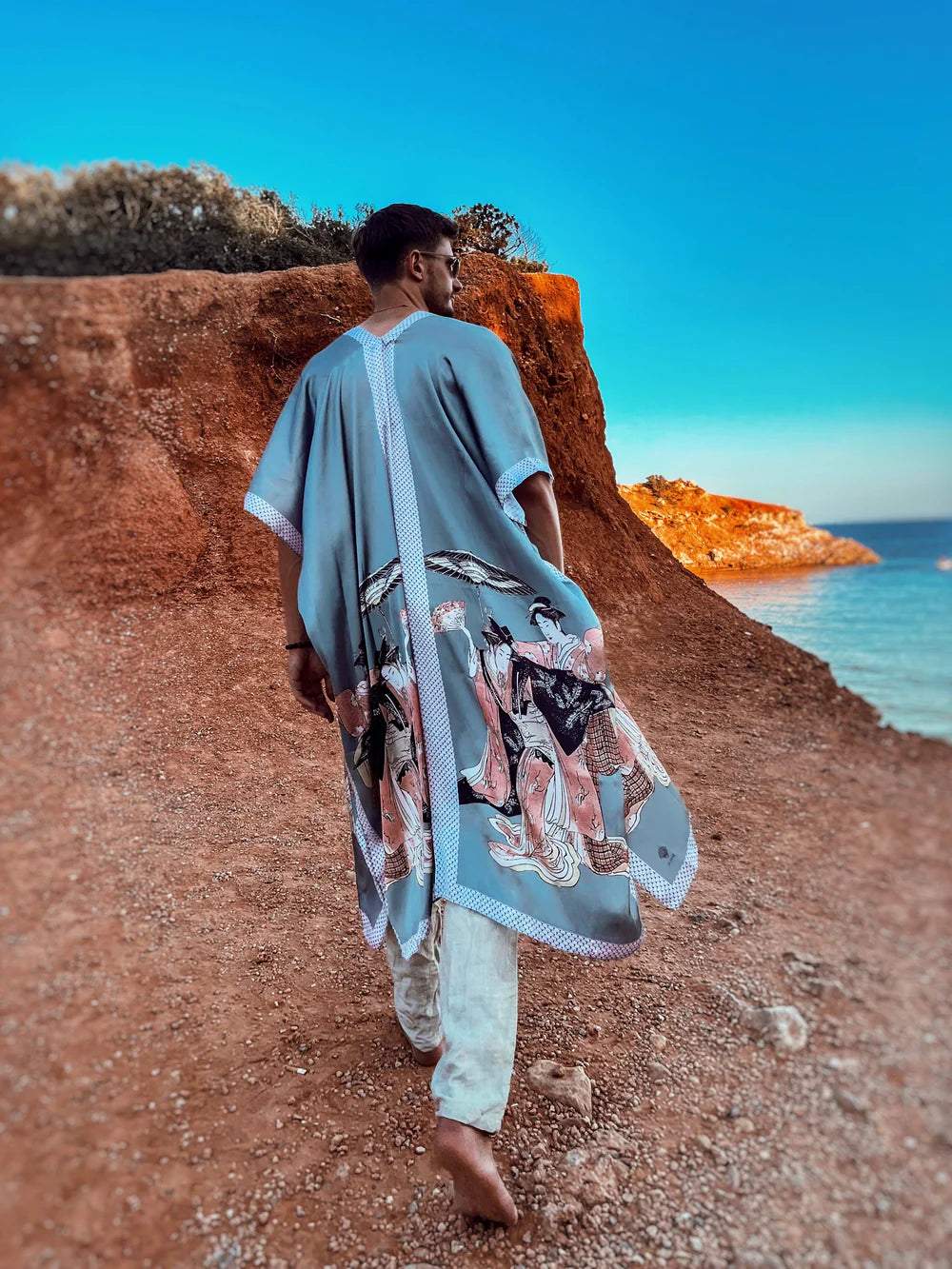 Geishas silk kimono