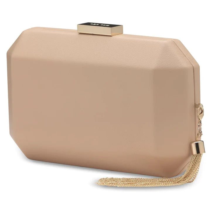 Bolso Lia Faceted Clutch