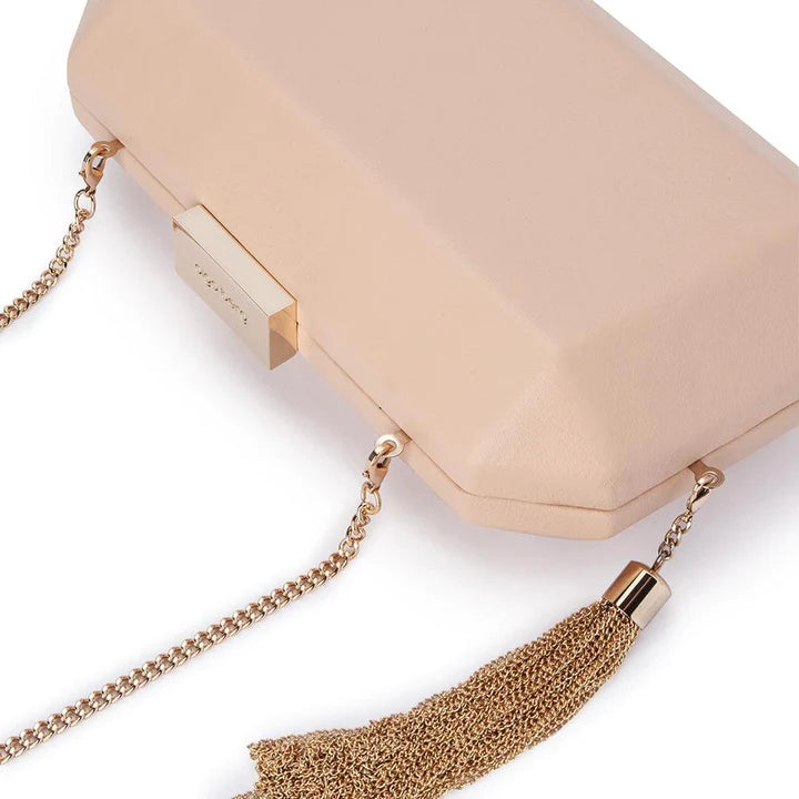 Bolso Lia Faceted Clutch