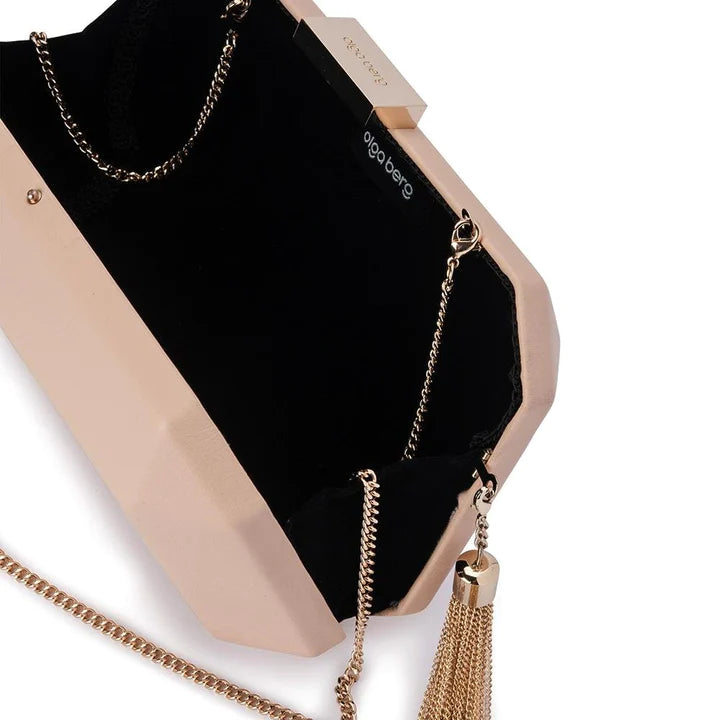 Bolso Lia Faceted Clutch