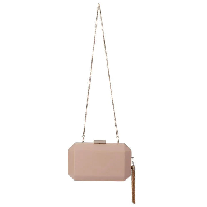 Bolso Lia Faceted Clutch