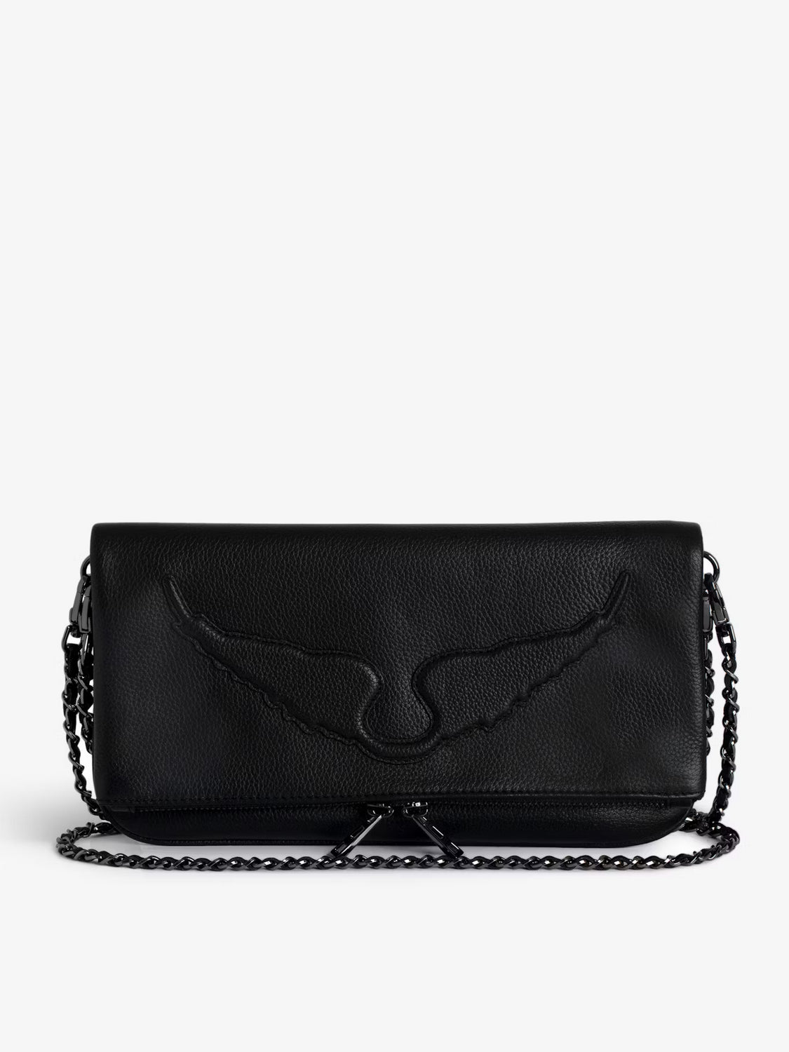 Bolso Rock Wings Grained Leather