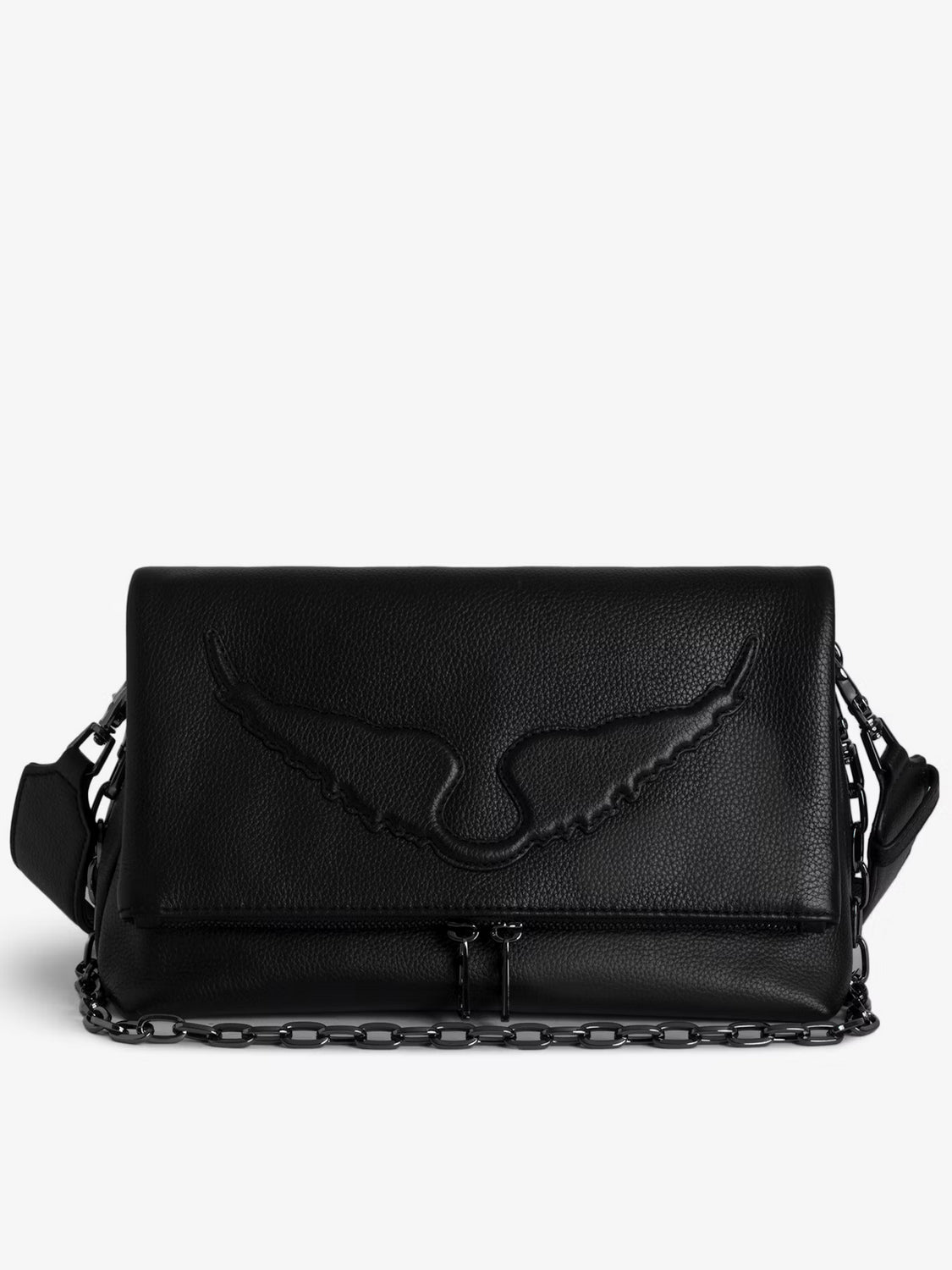 Bolso Rocky Wings Grained Leather