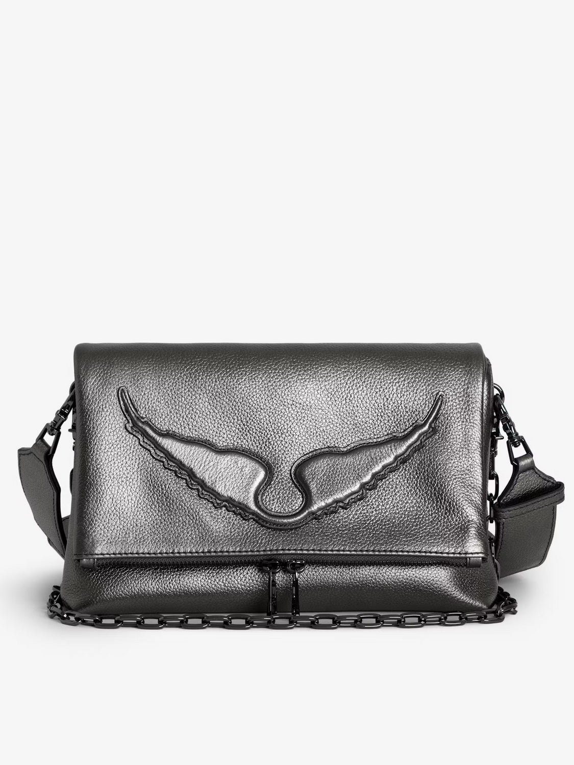 Bolso Rocky Wings Metallic Grained L