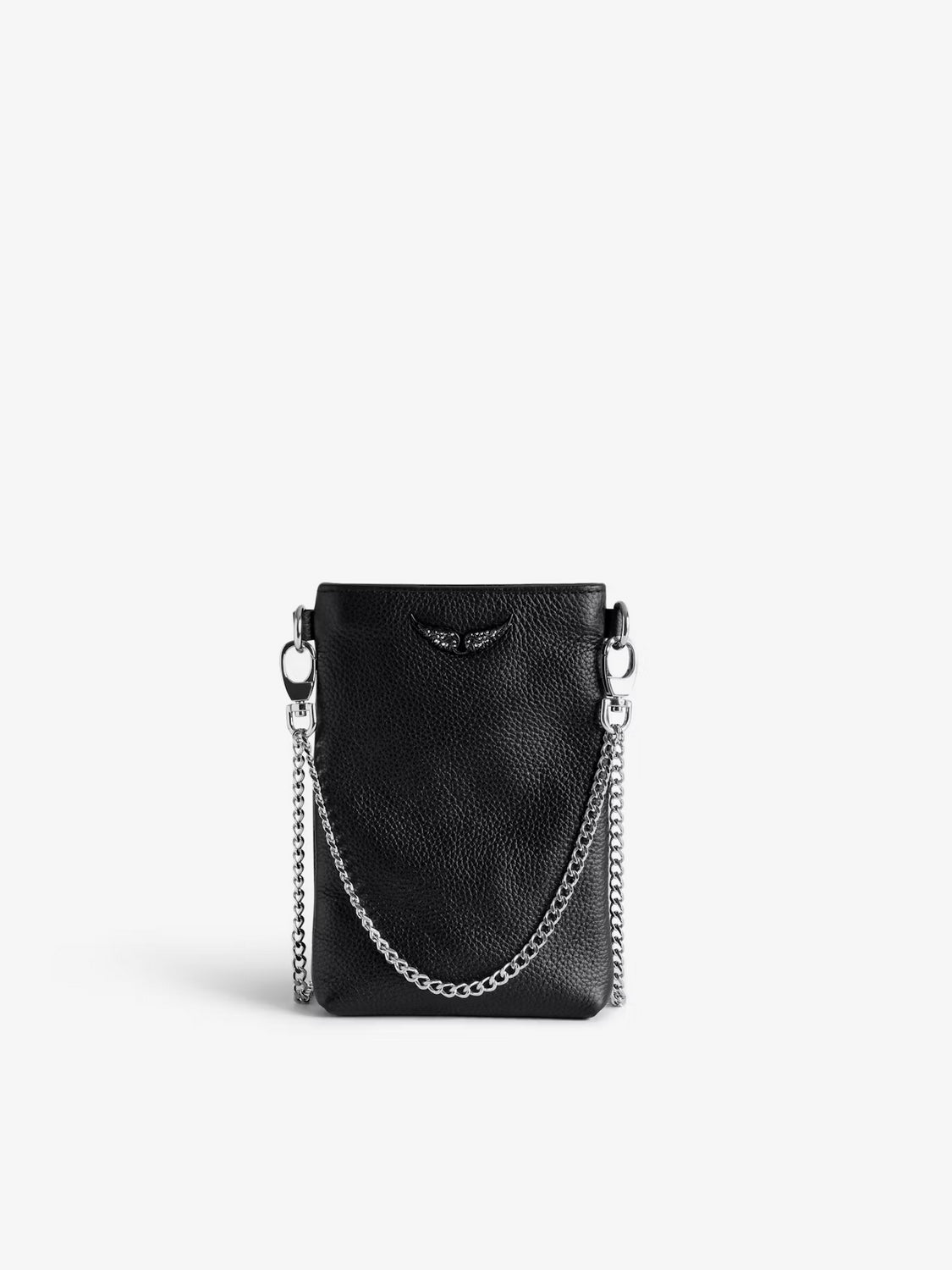 Bolso Rock Phone Pouch Grained Leath