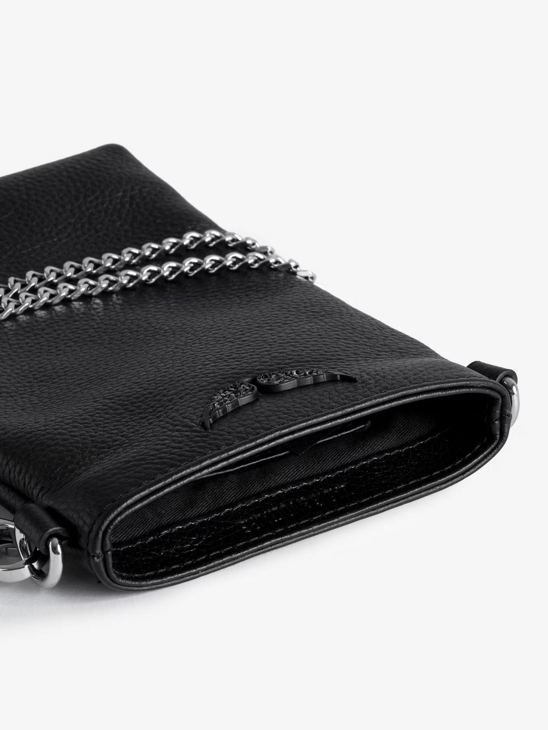 Bolso Rock Phone Pouch Grained Leath