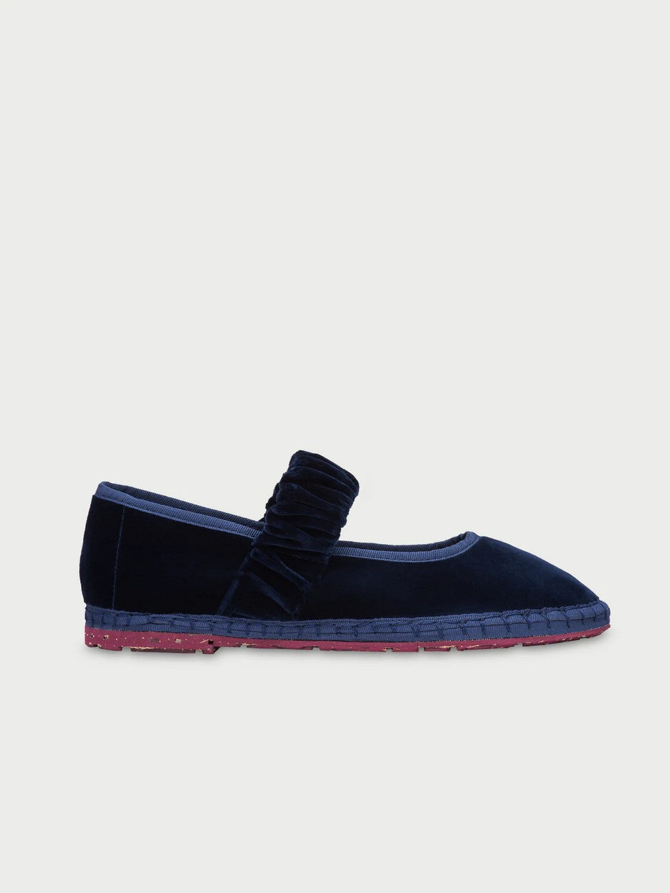 Zapatos Mafalda Velvet Navy