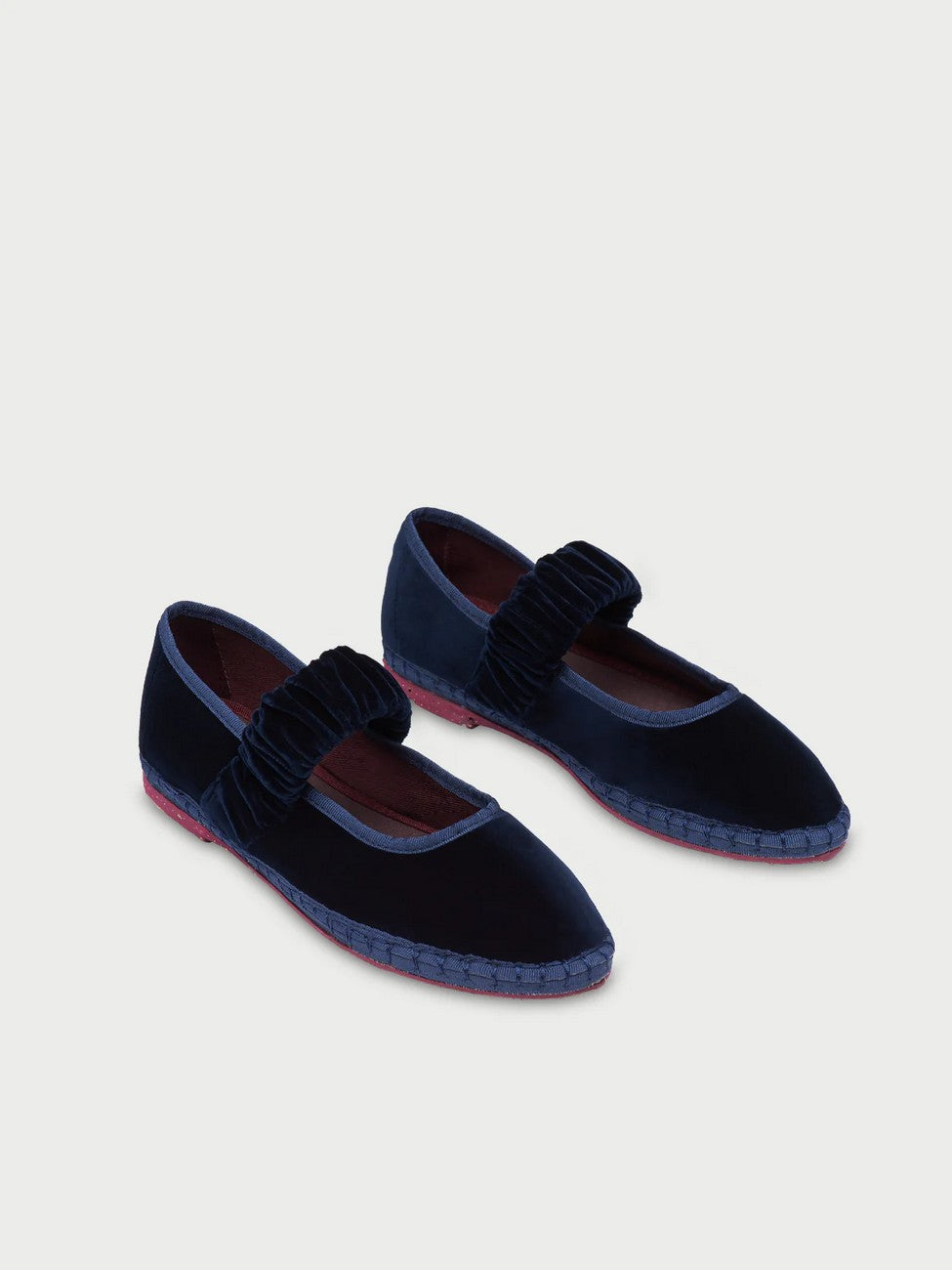 Zapatos Mafalda Velvet Navy