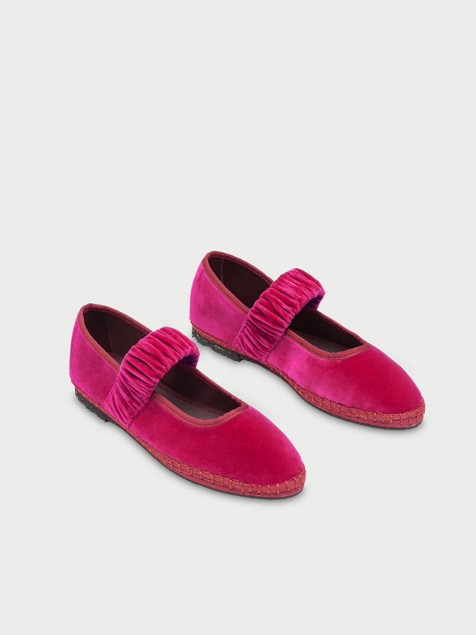 Zapatos Mafalda Velvet Plum