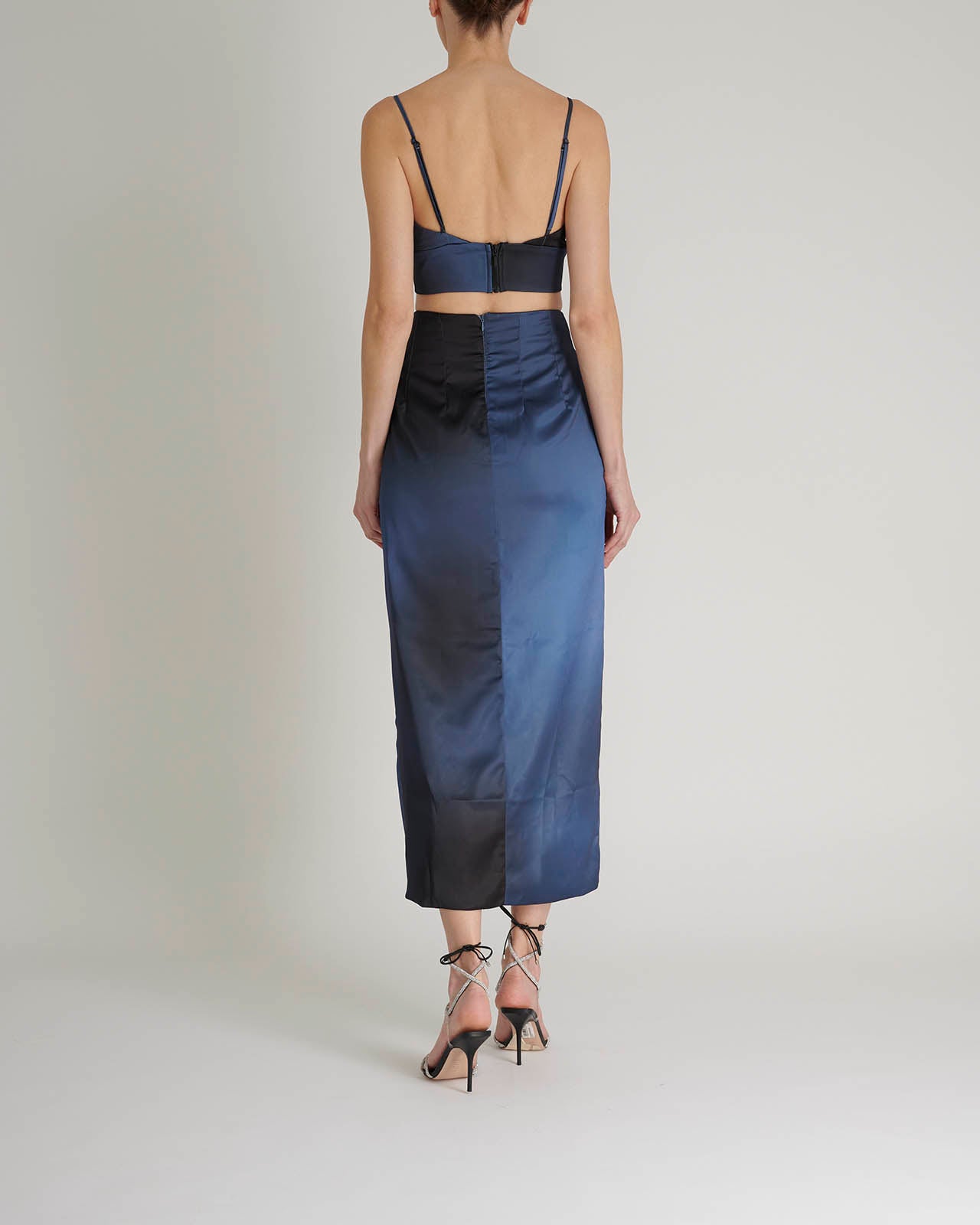 Amarela degrade skirt