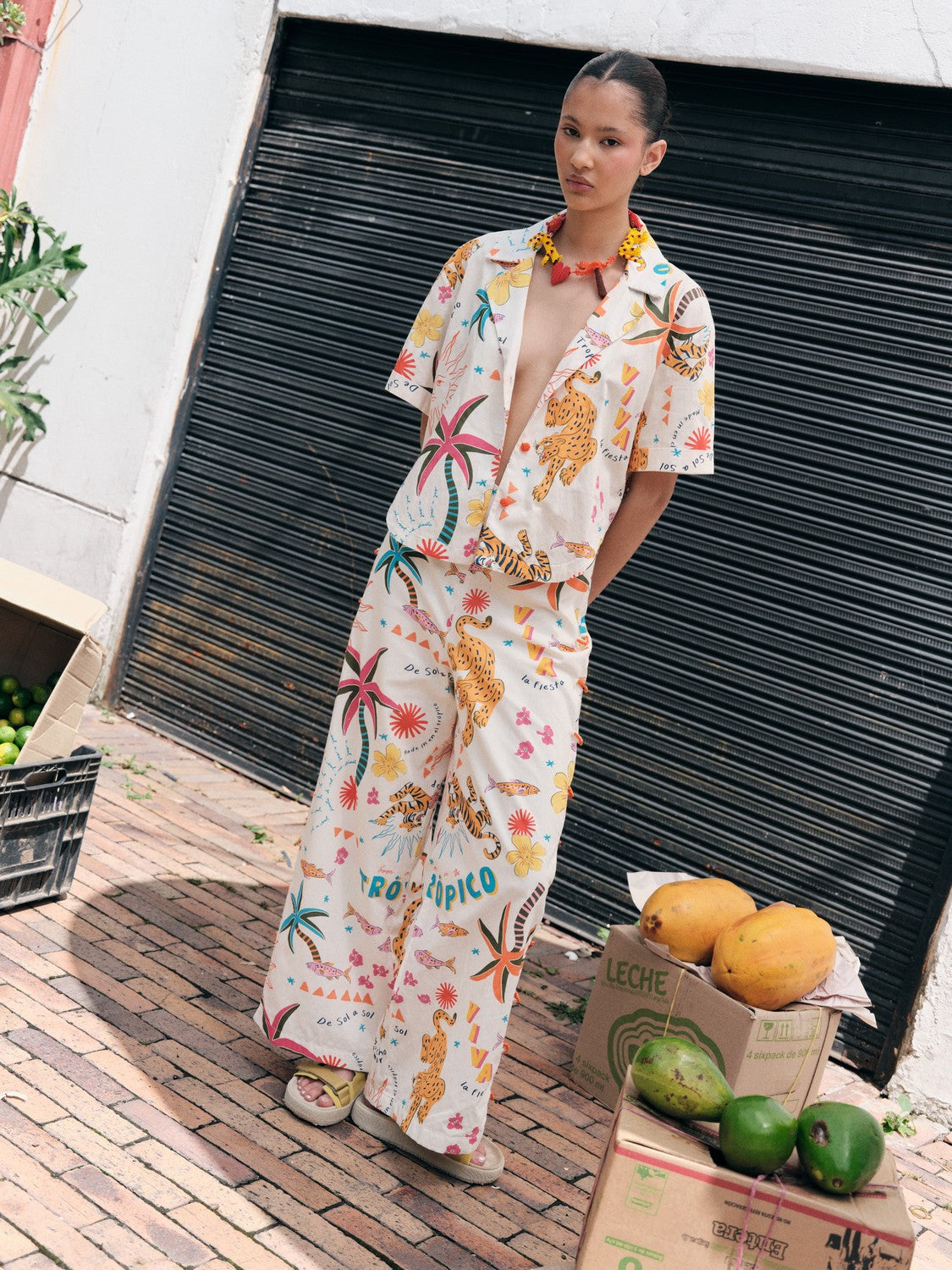Pantalon Estampado