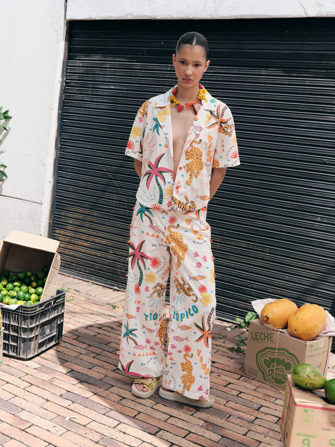 Pantalon Estampado