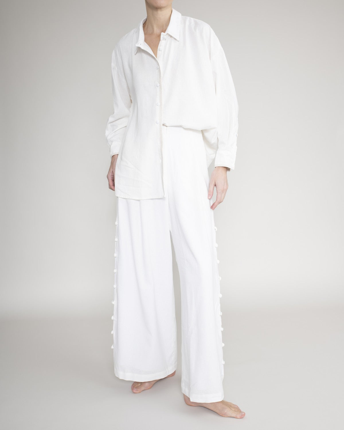 Pantalon Con Abertura