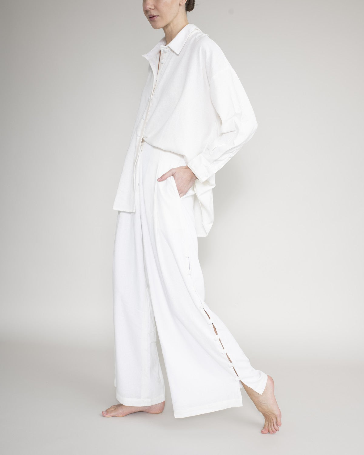 Slit pant