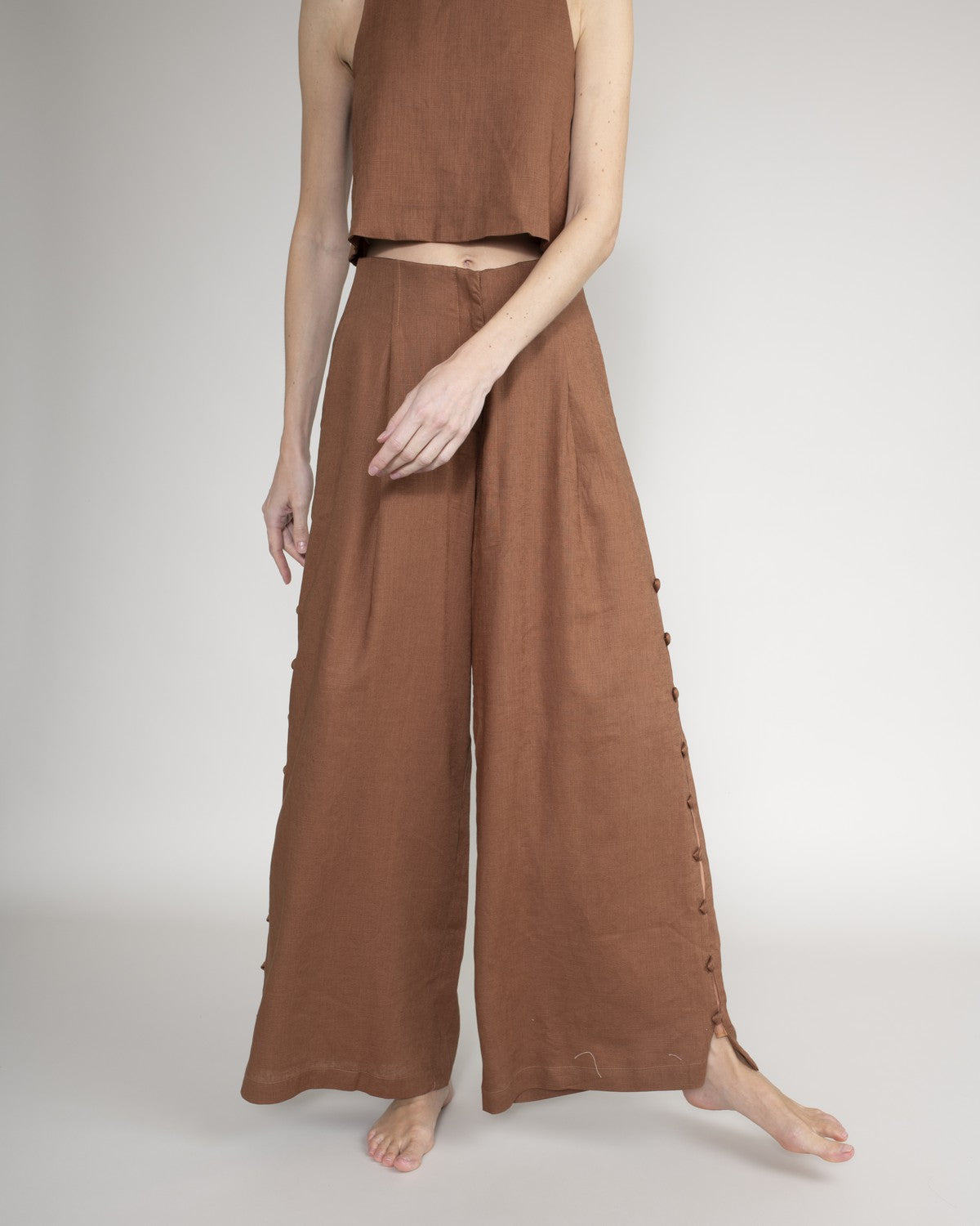 Slit pant