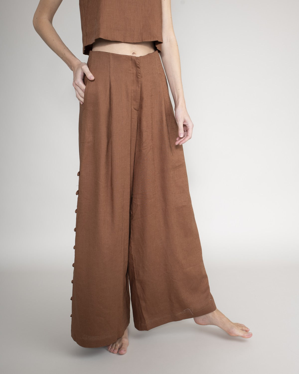 Slit pant