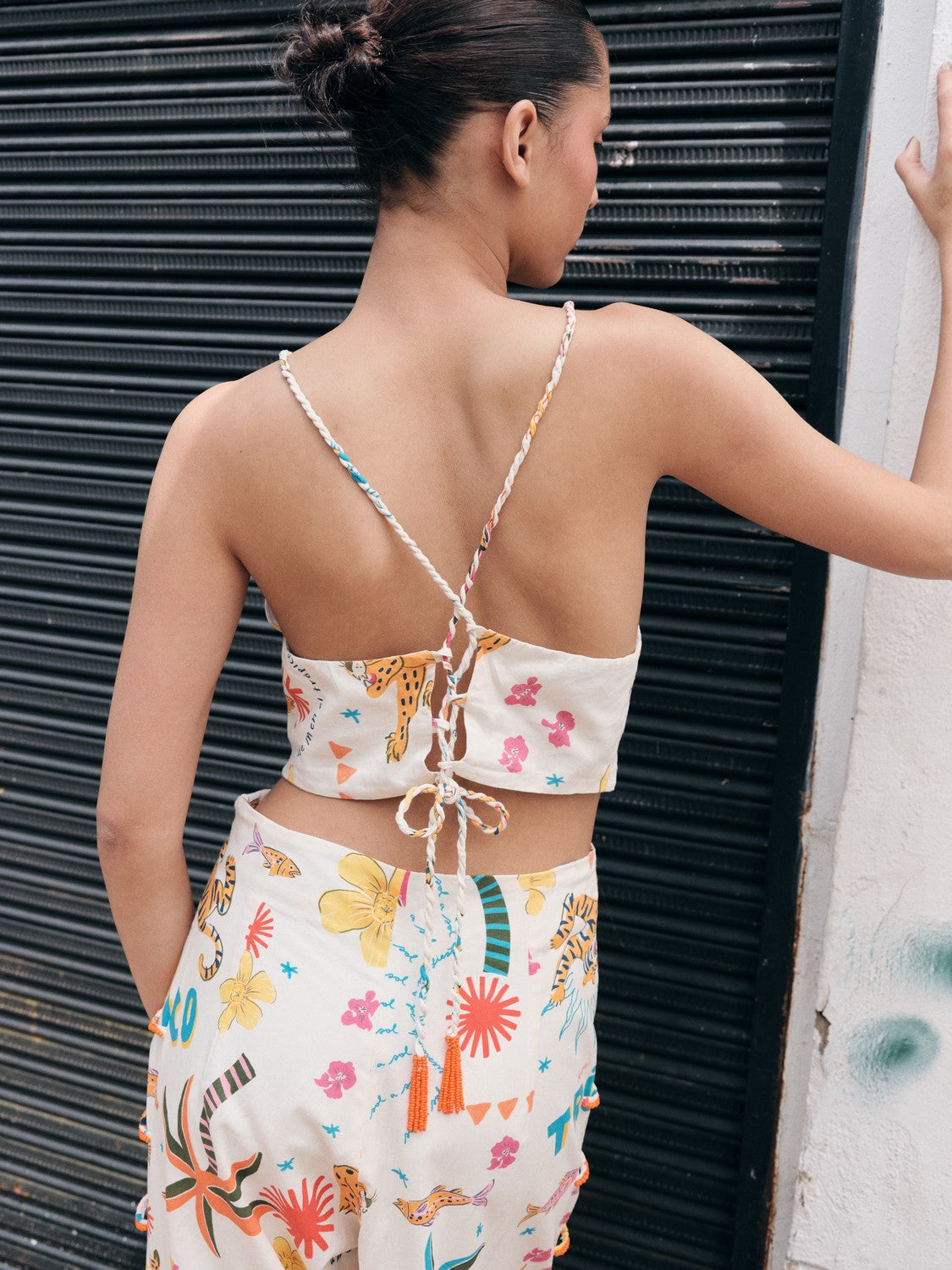Camisa Open Back